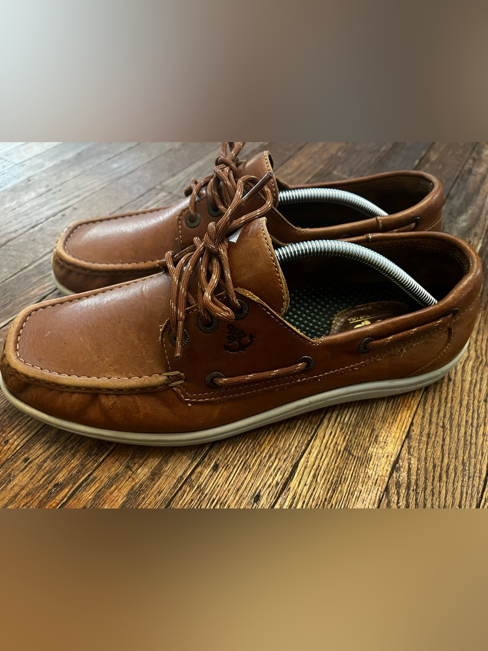 SAS Decksider “Old Sand” Men’s Moccasin Boat Shoes – Size 12M ⚓ 👞